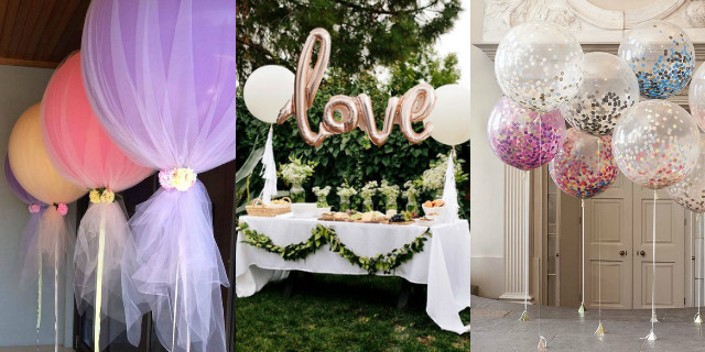 Addobbi matrimonio: palloncini